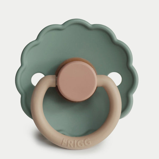 Frigg Daisy Latex Baby Pacifier 0-6M, 1Pack, Willow - Size 1 - Laadlee
