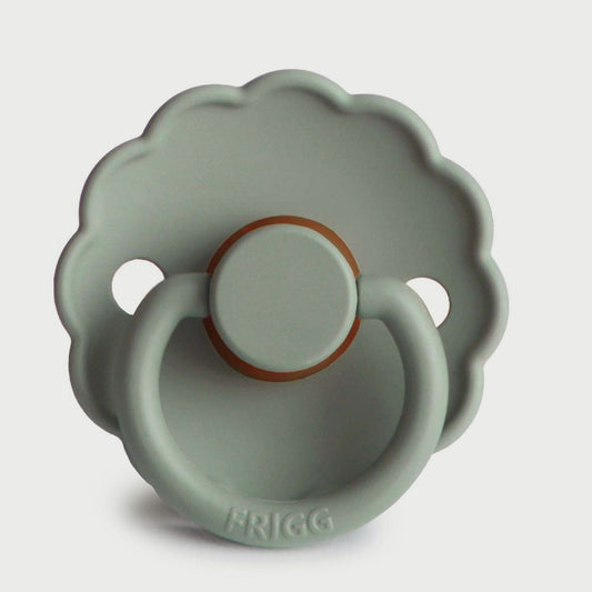 Frigg Daisy Silicone Baby Pacifier 0-6M, 1Pack, Seafoam - Size 1 - Laadlee