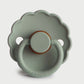 Frigg Daisy Silicone Baby Pacifier 6M-18M, 1Pack, Seafoam - Size 2 - Laadlee