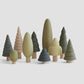 SABO Concept - Wooden Forest Green 10-pc Trees - Laadlee