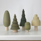 SABO Concept - Wooden Forest Green Mini 5-pc Trees - Laadlee