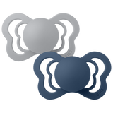 BIBS Couture 2 Pack Latex S1 - Cloud / Steel Blue - Laadlee