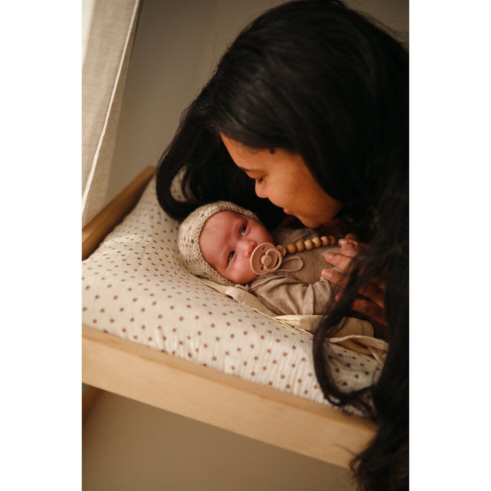 Mushie Changing Pad Cover Bloom - Laadlee