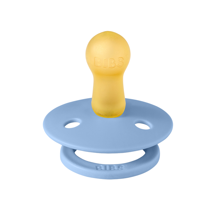 BIBS Colour 2 Pack Latex S2 - Sky Blue / Steel Blue - Laadlee