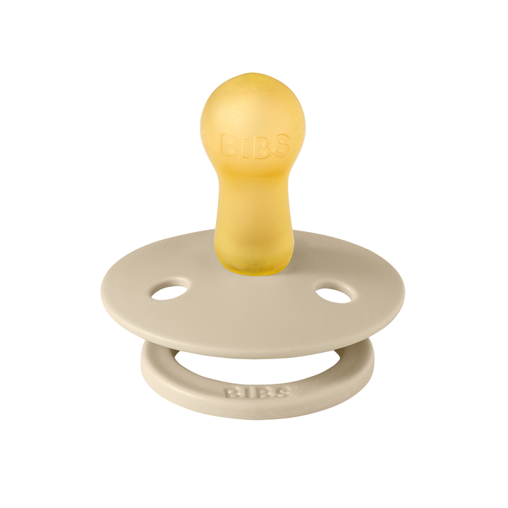 BIBS Colour 2 Pack Latex S2 - Vanilla / Mustard - Laadlee