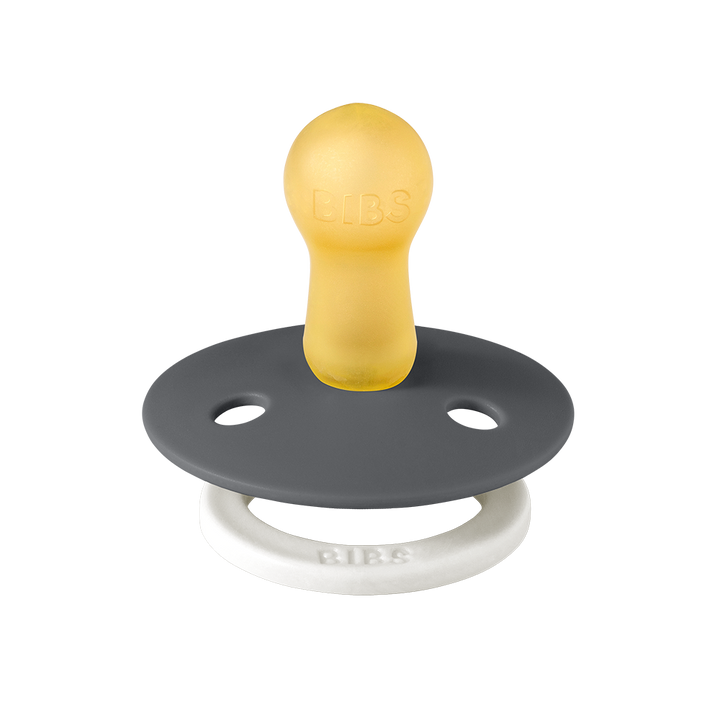 BIBS Colour 2 Pack Latex S1 - Iron Glow / Baby Blue Glow - Laadlee