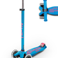 Micro Maxi Deluxe Scooter with LED - Aqua - Laadlee