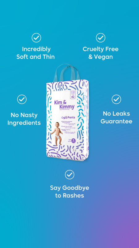 Kim & Kimmy - Size 4 Summer Icons Pants, 9-14kg qty 44 - Laadlee