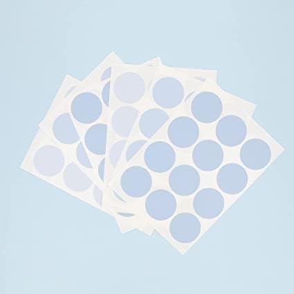 My Nametags Wall Stickers - Blue Dots - Laadlee