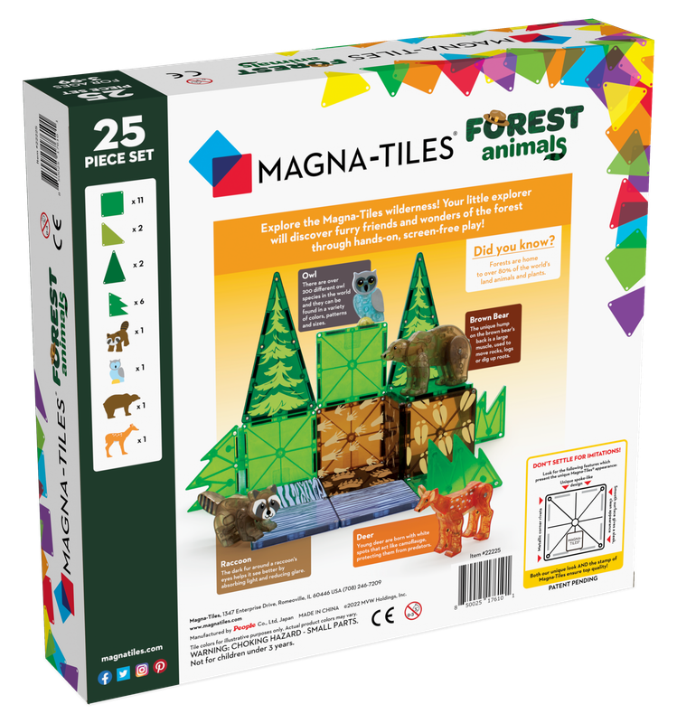 Magna-Tiles Forest 25 Pcs. - Laadlee