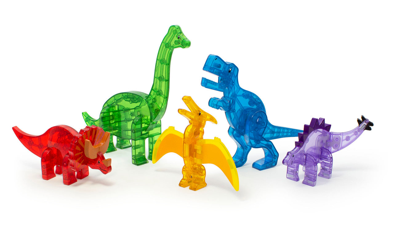 Magna-Tiles Dinos 5 Pcs. - Laadlee