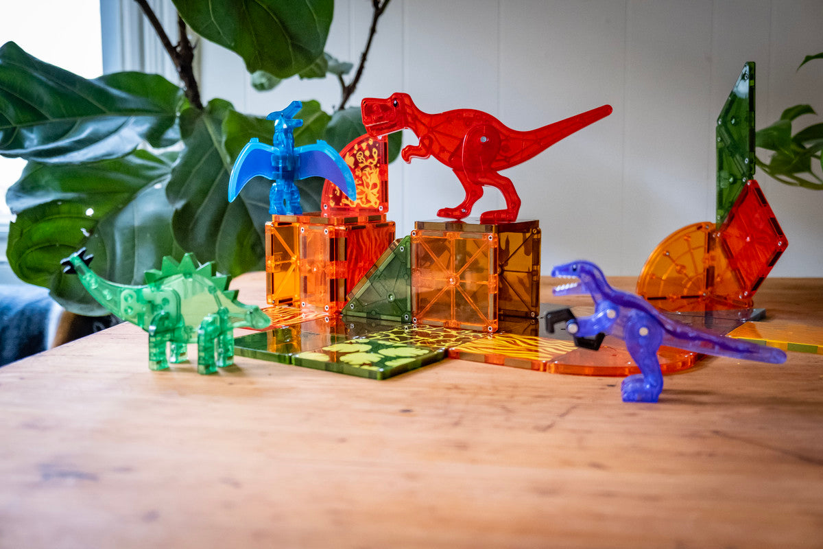 Magna-Tiles Dino World 40 Pcs. - Laadlee