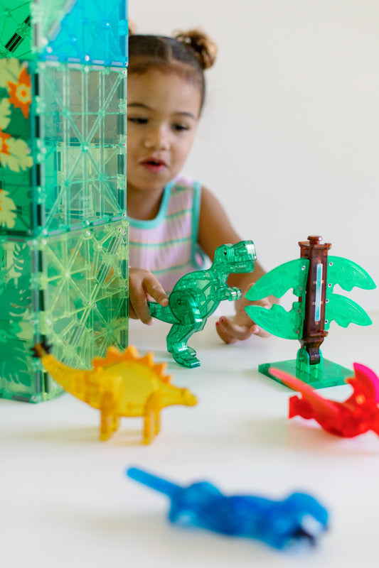 Magna-Tiles Dino World Xl 50 Pcs. - Laadlee