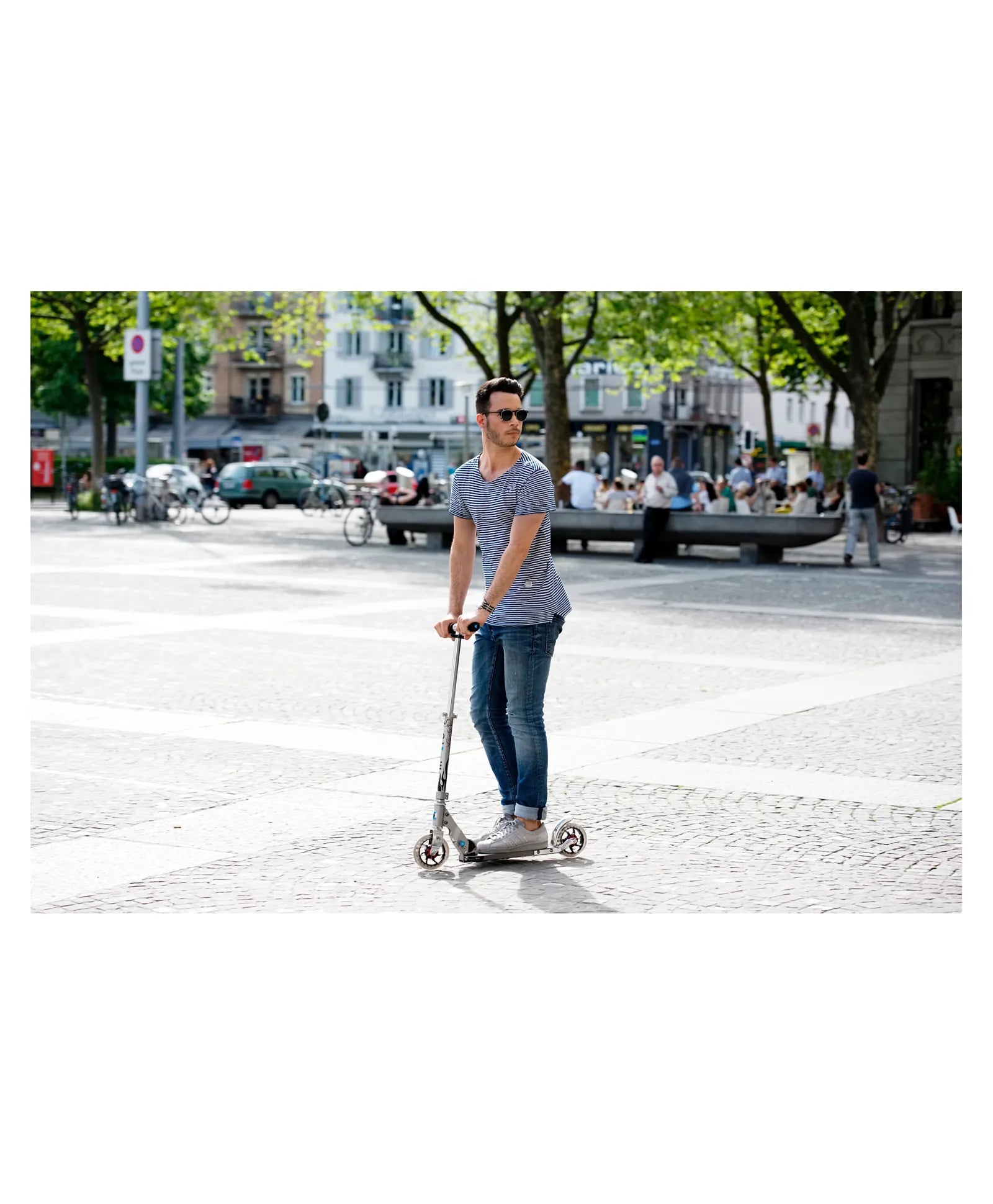 Micro Speed Scooter - Dolphin Grey - Laadlee