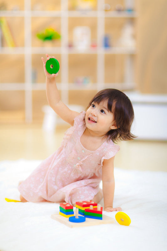 PlanToys Geometric Sorting Board - Laadlee