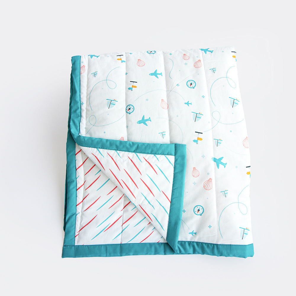 Yellow Doodle Organic Bedding Gift Basket - Lil Travellers - Laadlee