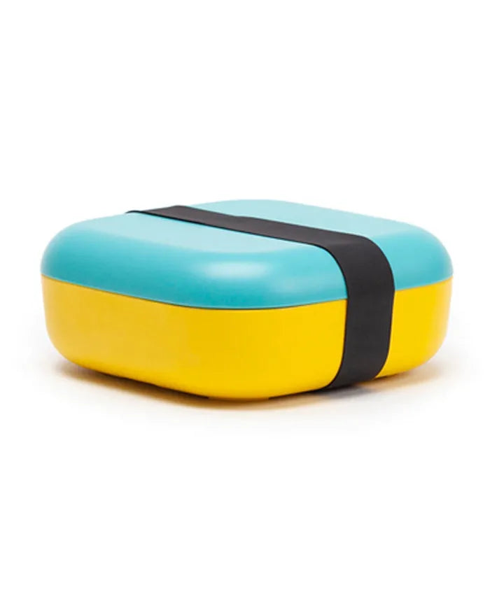 Ekobo - Go Duo Color Snack Box - Lagoon / Lemon - Laadlee