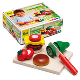 Erzi Cheeseburger Cutting Set - Laadlee