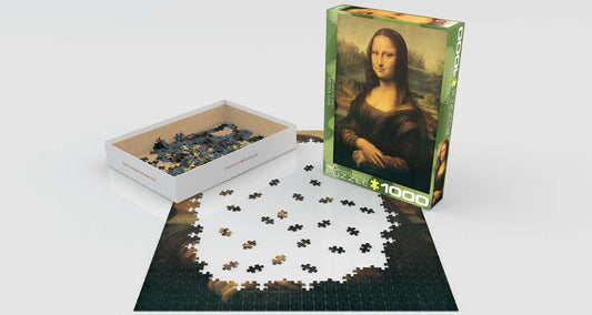 EuroGraphics Mona Lisa By Leonardo Da Vinci 1000 Pieces Puzzle - Laadlee