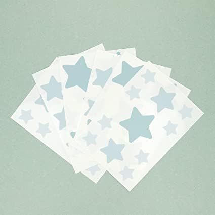 My Nametags Wall Stickers - Green Stars - Laadlee