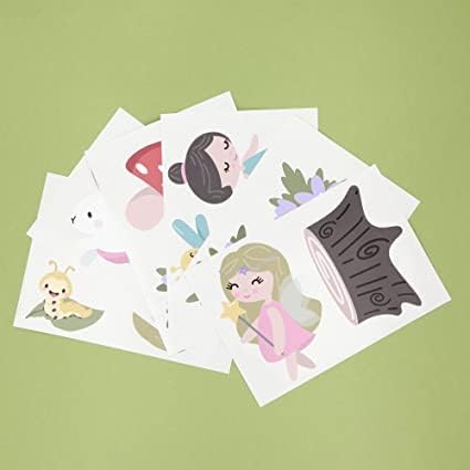 My Nametags Wall Stickers - Fairy - Laadlee