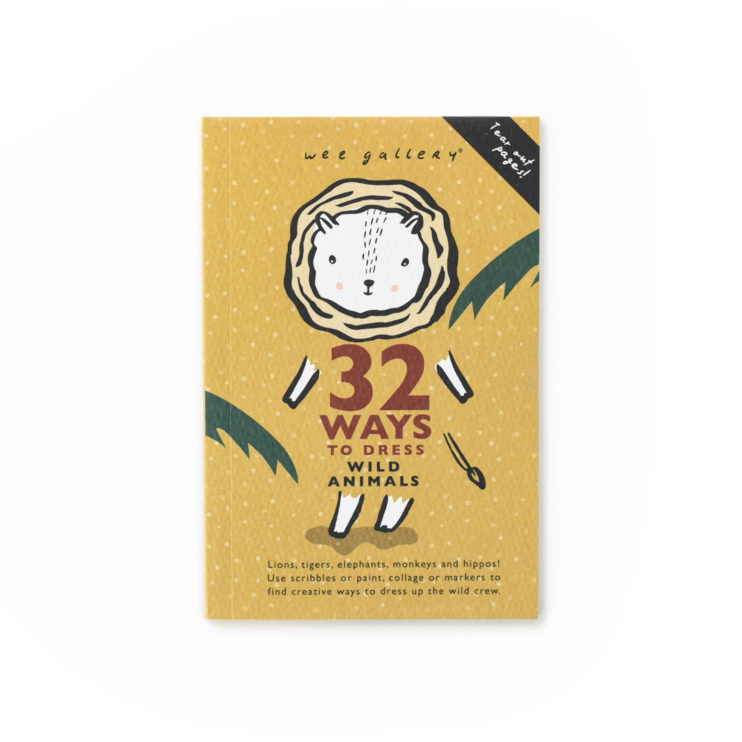 Wee Gallery - Coloring Activity Book - Wild Animals - Laadlee