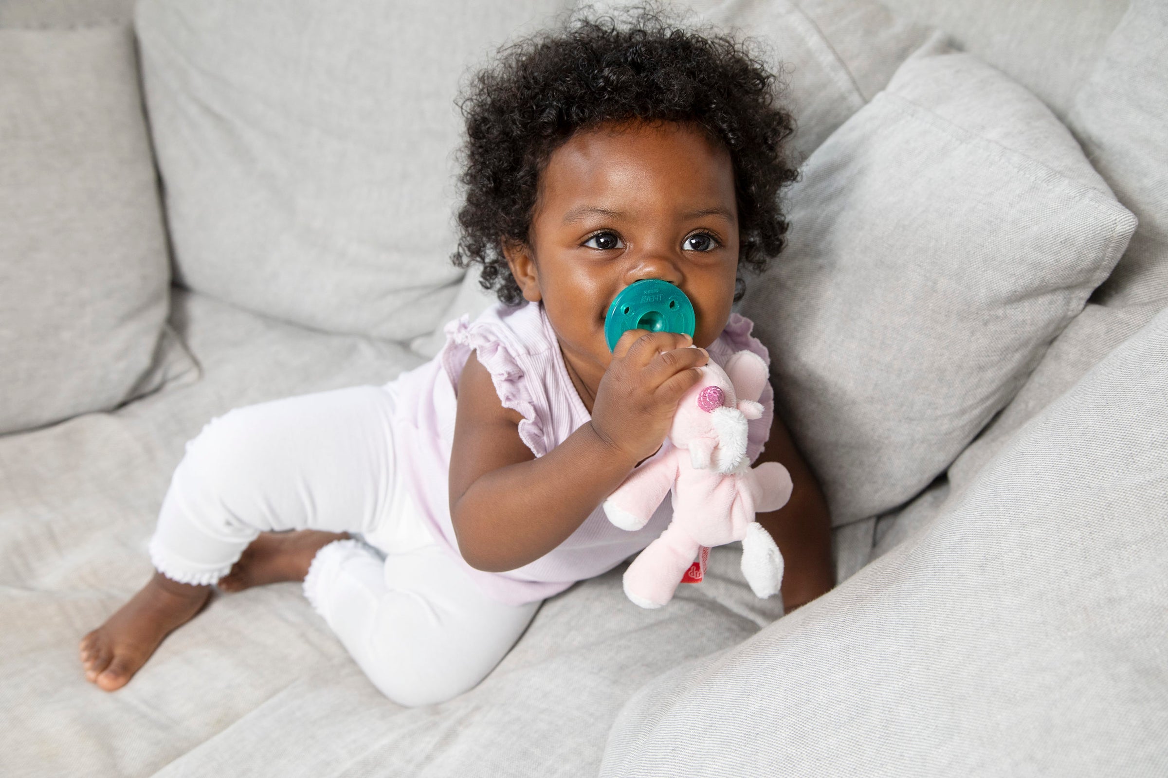 WubbaNub Pacifier - Star Pink Unicorn - Laadlee