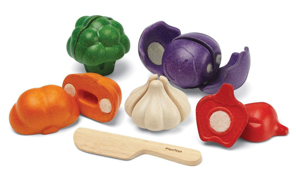 PlanToys 5 Colors Veggie Set - Laadlee