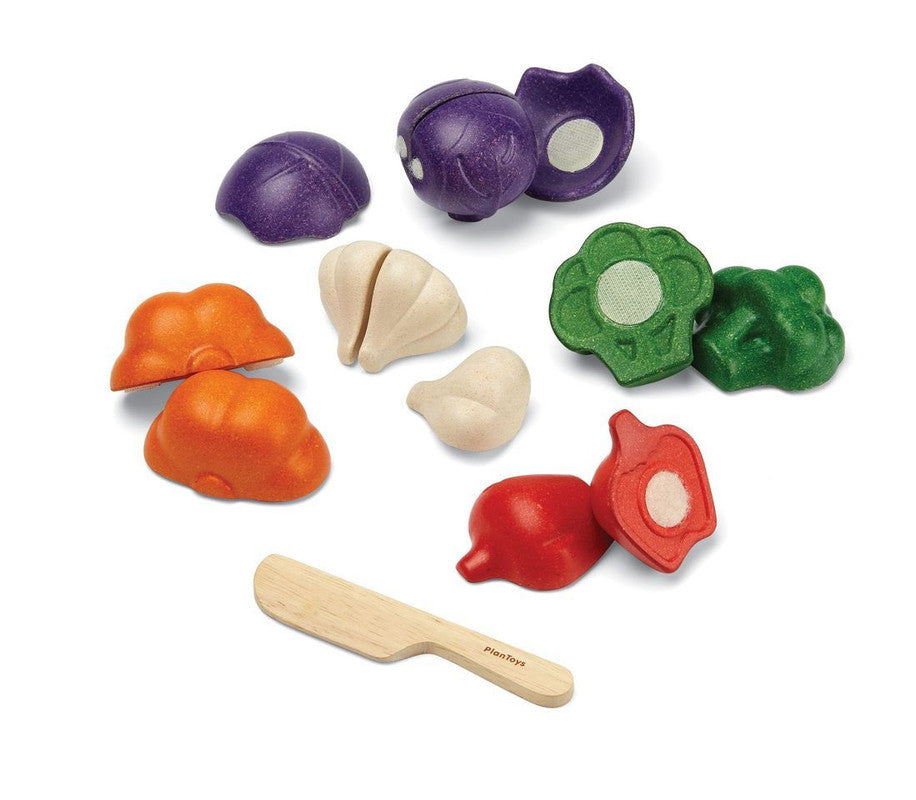 PlanToys 5 Colors Veggie Set - Laadlee