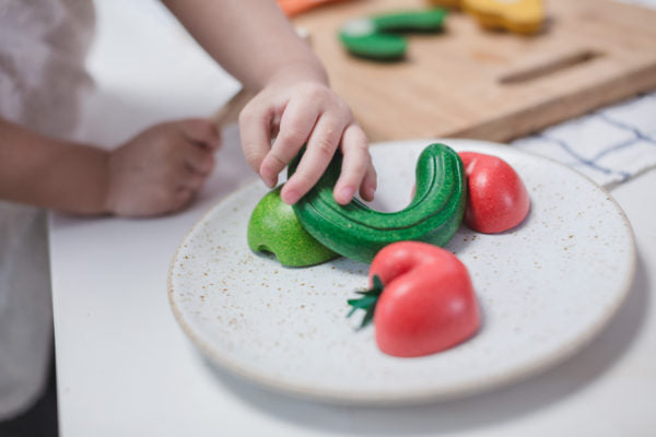 PlanToys Wonky Fruit & Vegetables - Laadlee