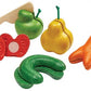 PlanToys Wonky Fruit & Vegetables - Laadlee