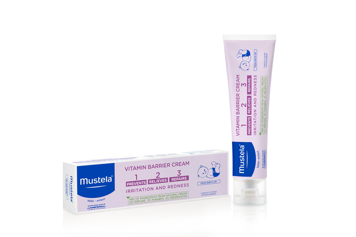 Mustela - Vitamin Barrier Diaper Rash Cream 123 50ml – Laadlee