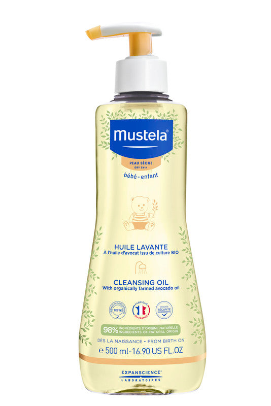 Mustela - Cleansing Oil 500ml - Laadlee