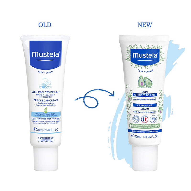 Mustela - Cradle Cap Cream 40ml - Laadlee