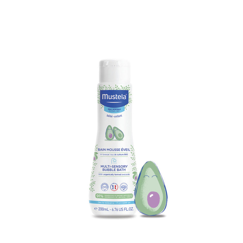 Mustela - Multi-Sensory Bubble Bath 200ml - Laadlee