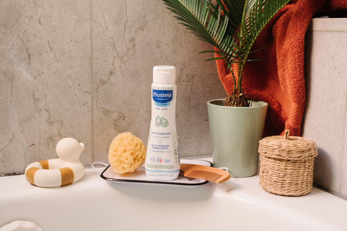 Mustela - Multi-Sensory Bubble Bath 200ml - Laadlee