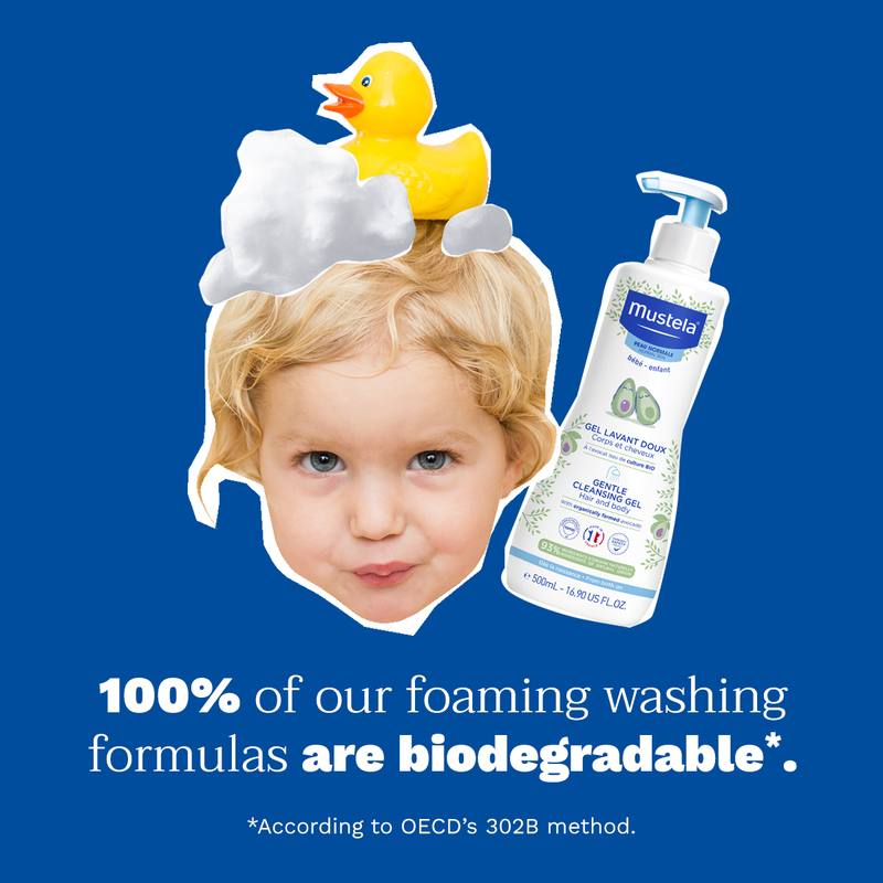 Mustela - Gentle Cleansing Gel Hair and Body 500ml - Laadlee