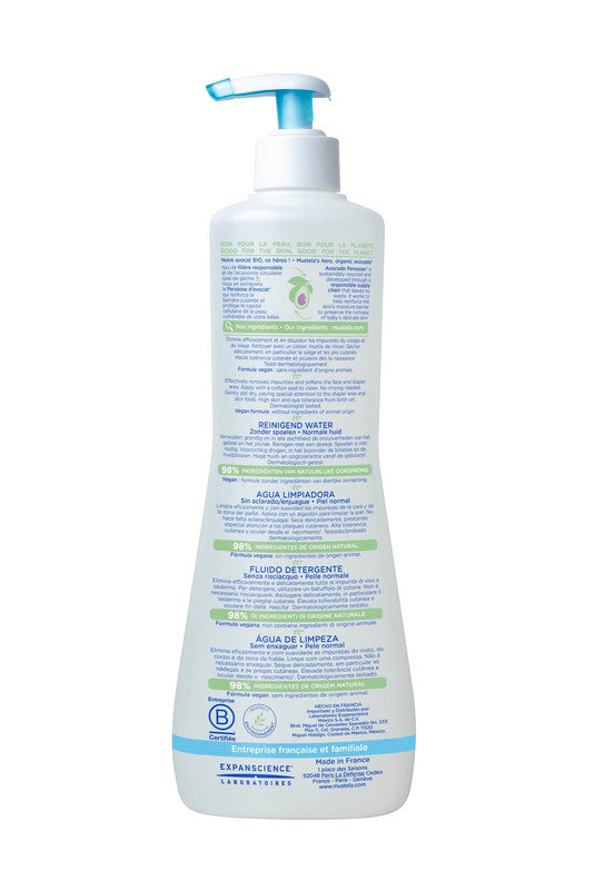 Mustela - No Rinse Cleansing Water 300ml - Laadlee