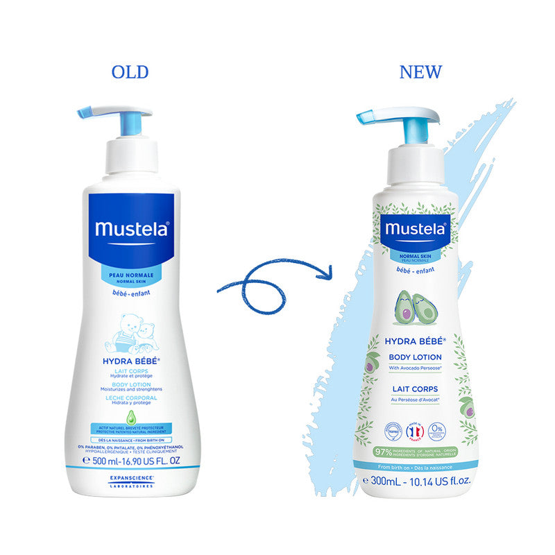 Mustela - Hydra Bebe Moisturising Body Lotion 300ml - Laadlee