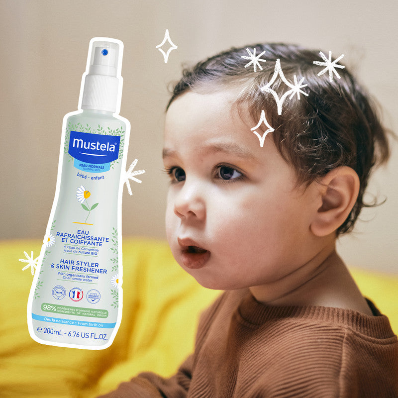 Mustela - Skin Freshener Hair and Body 200ml - Laadlee