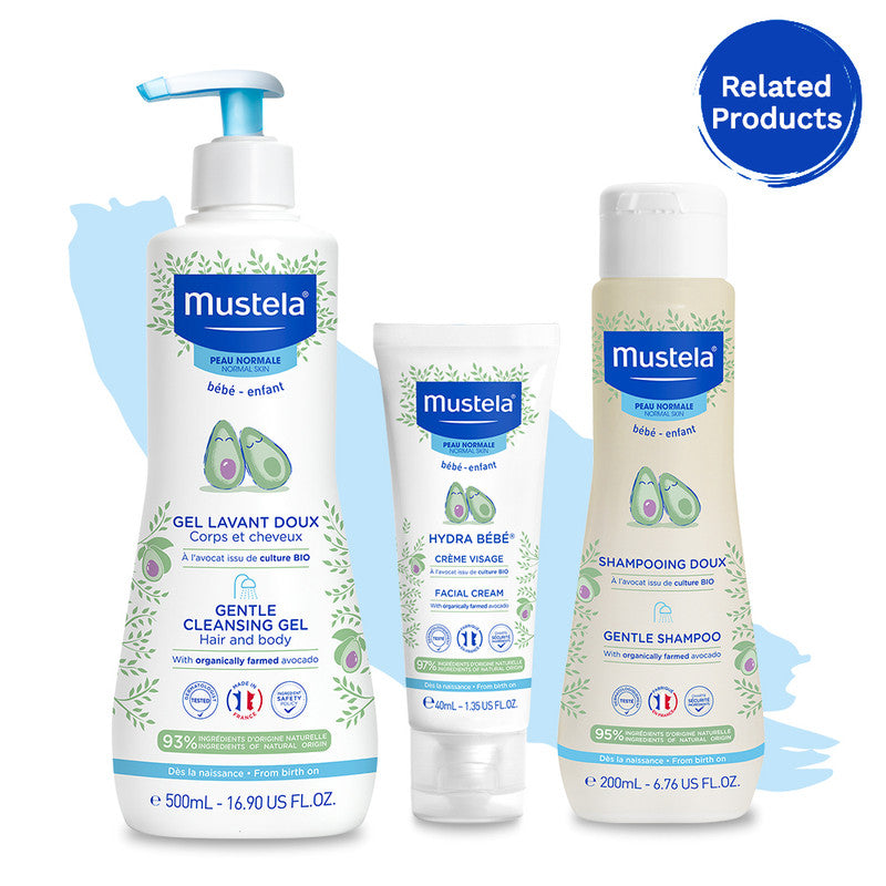 Mustela - 2 in 1 Cleansing Gel Hair and Body 200ml - Laadlee