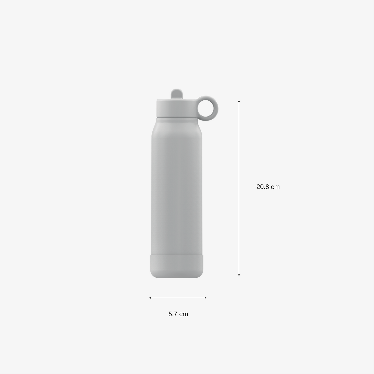 Citron Stainless Steel Water Bottle 350ml - Caramel - Laadlee