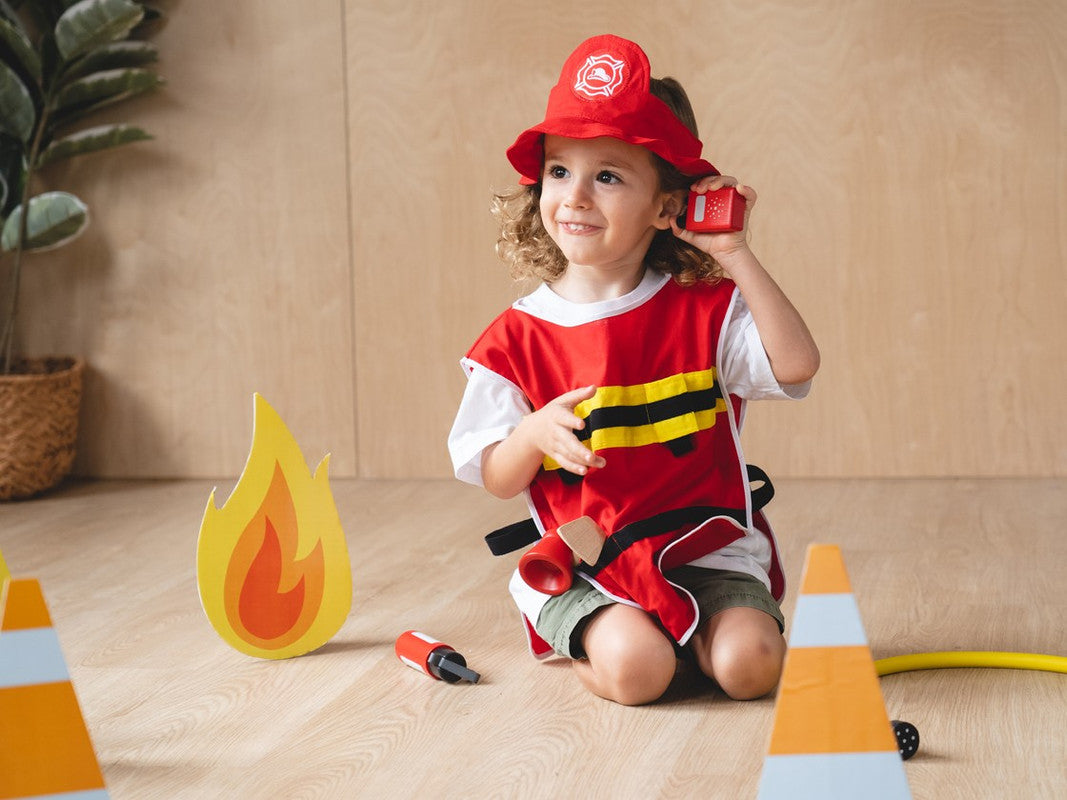 PlanToys Fire Fighter Play Set - Laadlee