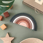 SABO Concept - Wooden Rainbow Toy - Green - Laadlee