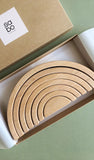 SABO Concept - Wooden Rainbow Toy - Natural - Laadlee