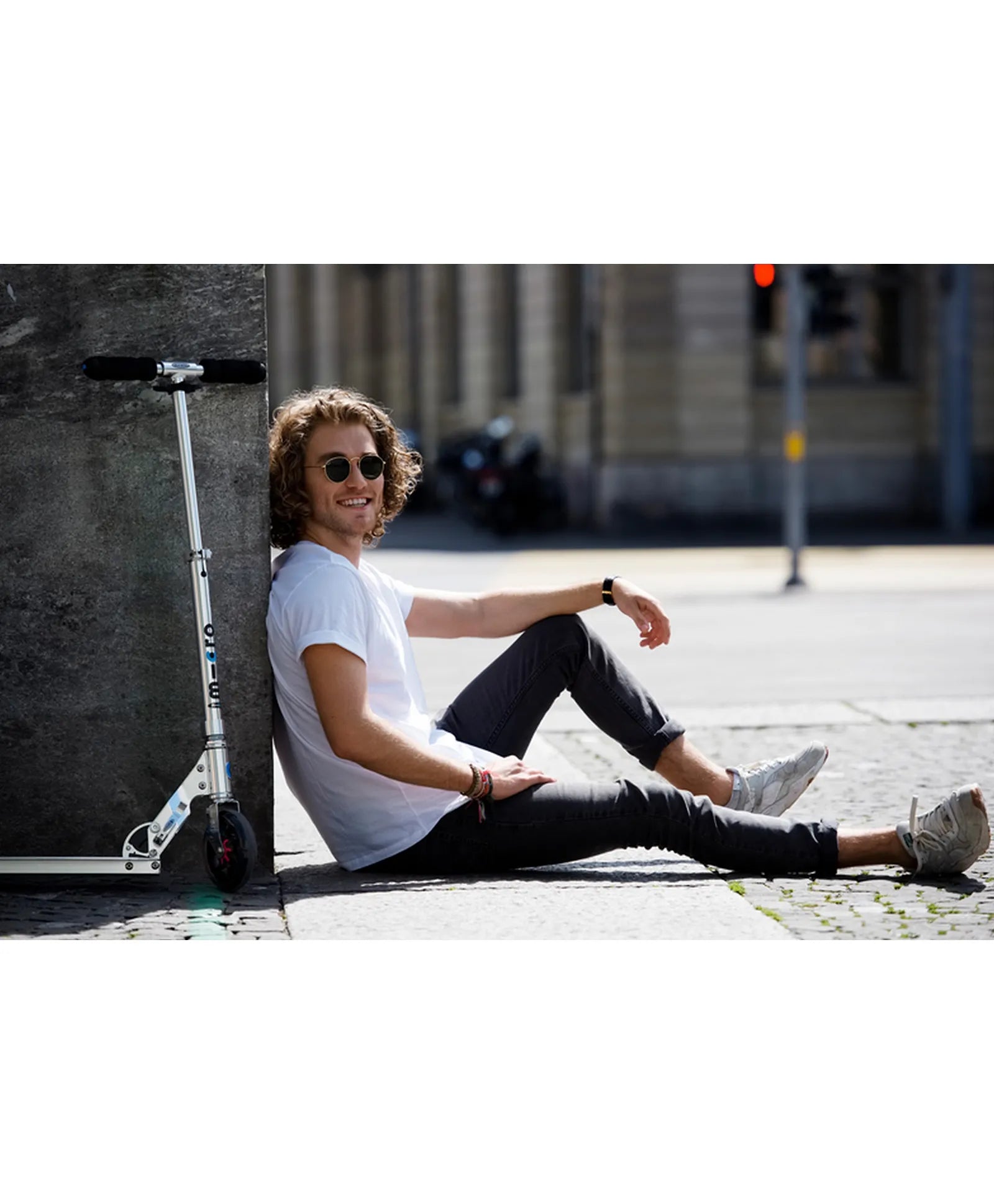 Micro Speed Scooter - Silver - Laadlee