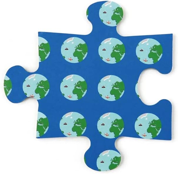 Scratch Europe Puzzle World Map 150 Pieces - Laadlee