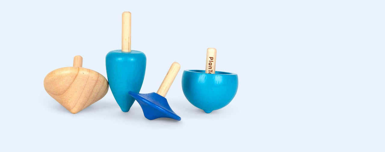 PlanToys Spinning Tops - Laadlee