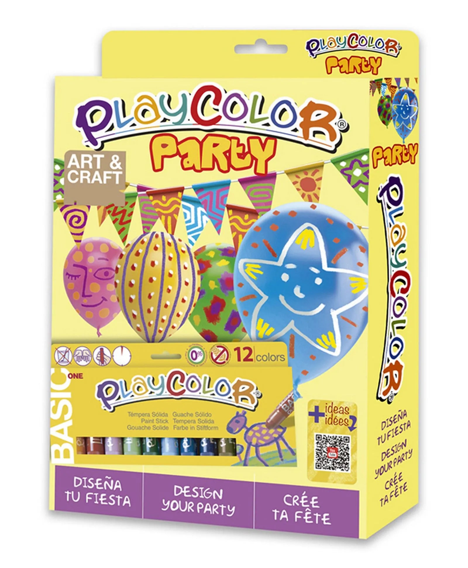 Playcolor Pack Art & Craft Color Pack - 12pcs - Laadlee