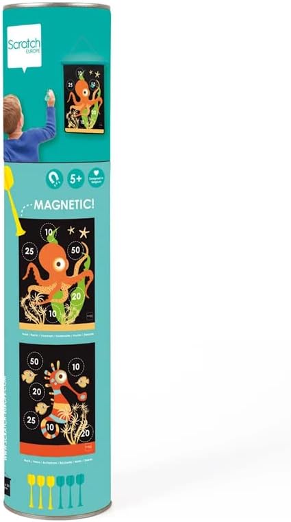 Scratch Europe Magnetic Darts Medium Ocean - Laadlee